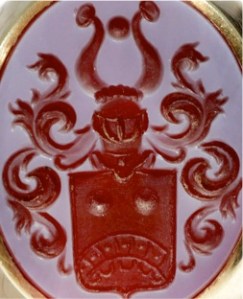 Vapenring - Carneol i skikt 2